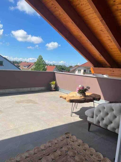 Ferienwohnung Falke เมคเคนบอยเริน ภายนอก รูปภาพ